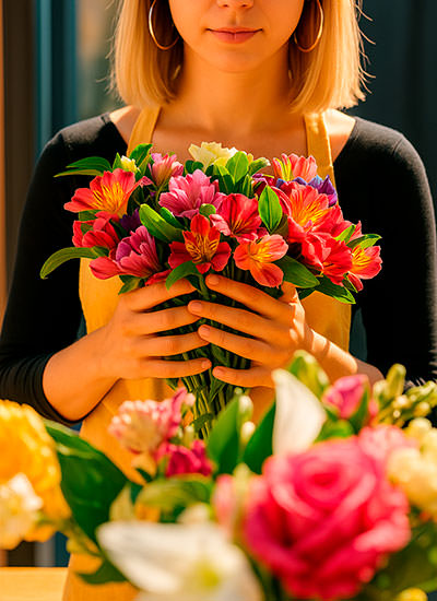 Доставка свежих цветов в Ельце за 2 часа