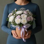 Маленькие коробки с цветами