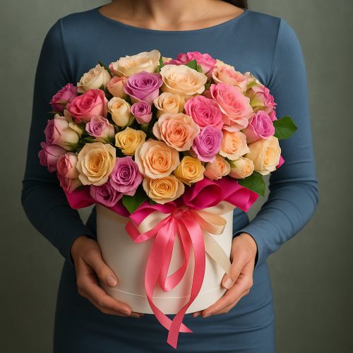 Композиция «Розовый восторг»